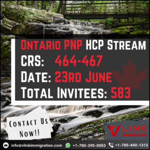 Ontario PNP Draw, HCP Stream, Ontario HCP