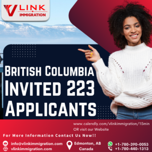 BC PNP invited 223 candidates