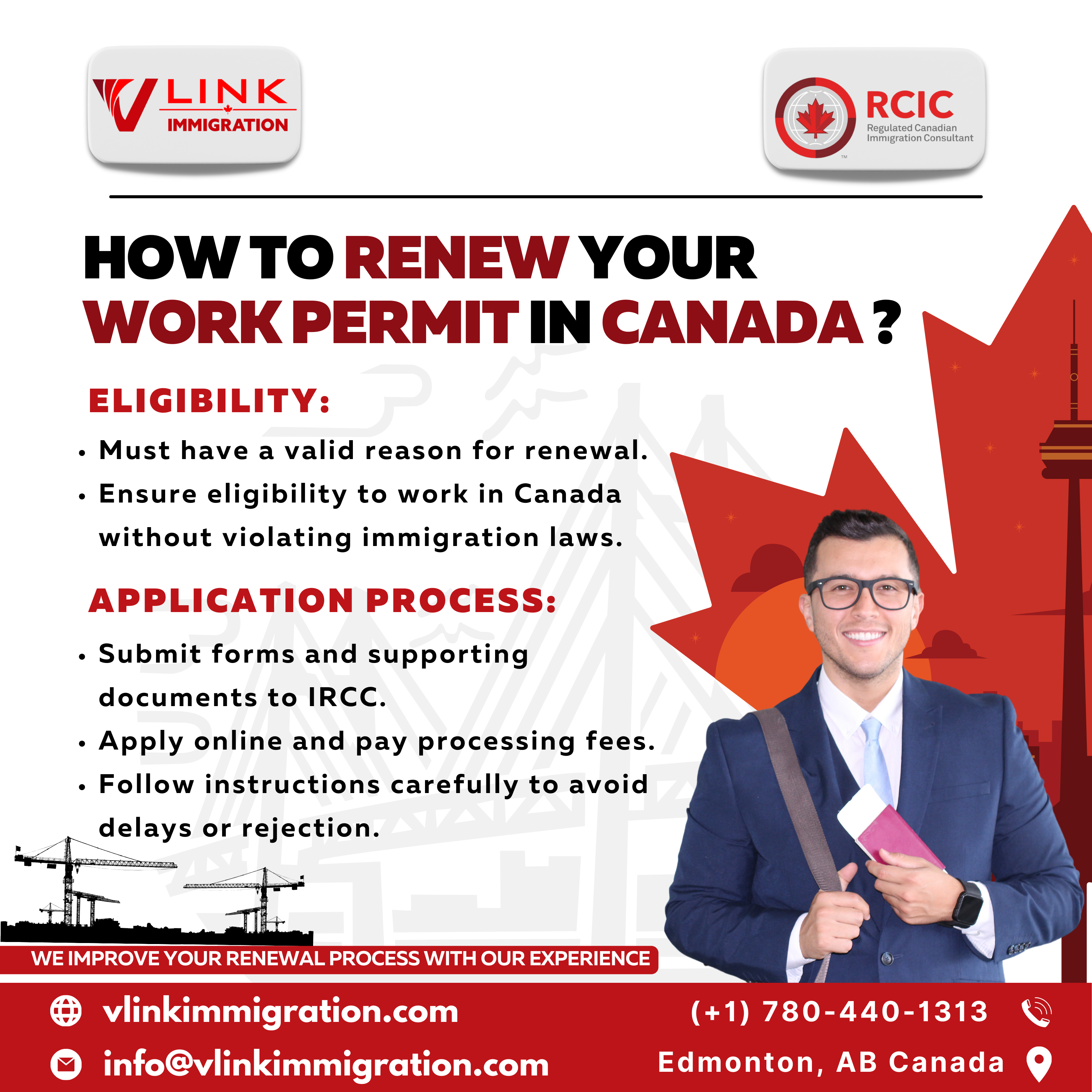Renew your work permit in Canada