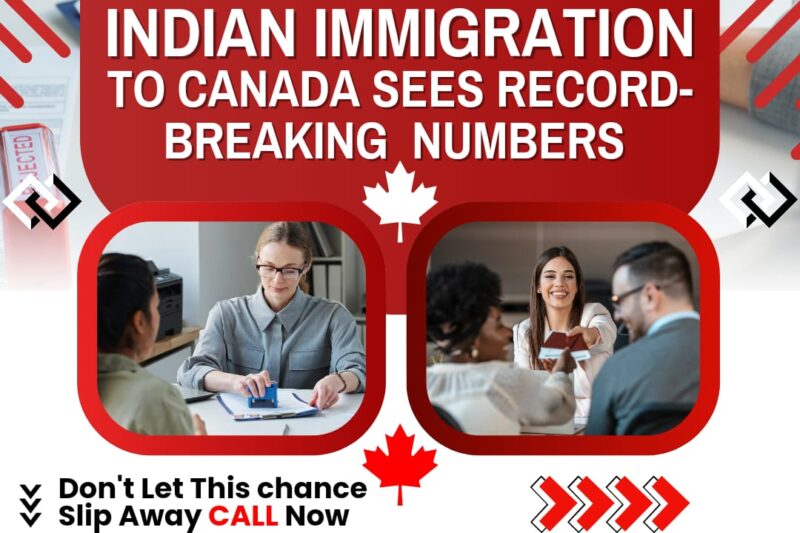 Indian Immigration to Canada Sees Record-Breaking Numbers