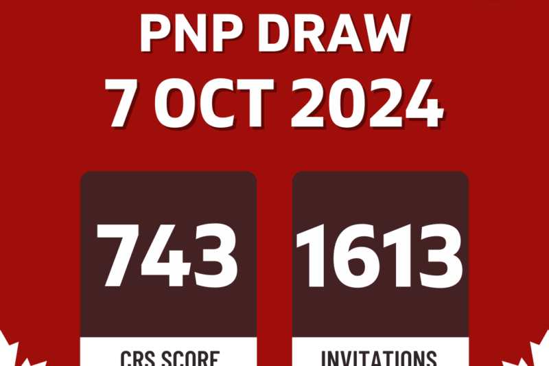 Express Entry PNP Draw, latest express entry draw